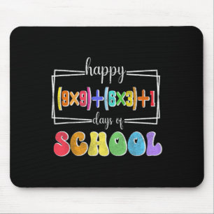 Mousepad Fórmula Matemática 100 Dias De Professora Engraçad