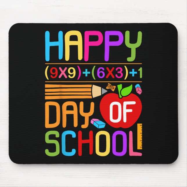 Mousepad Fórmula Matemática 100 Dias De Professora Engraçad (Frente)