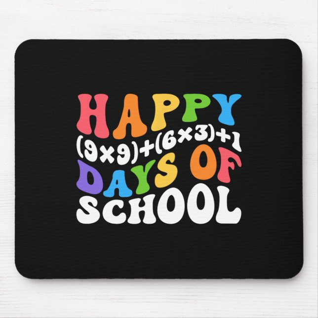 Mousepad Fórmula Matemática 100 Dias De Professora Engraçad (Frente)