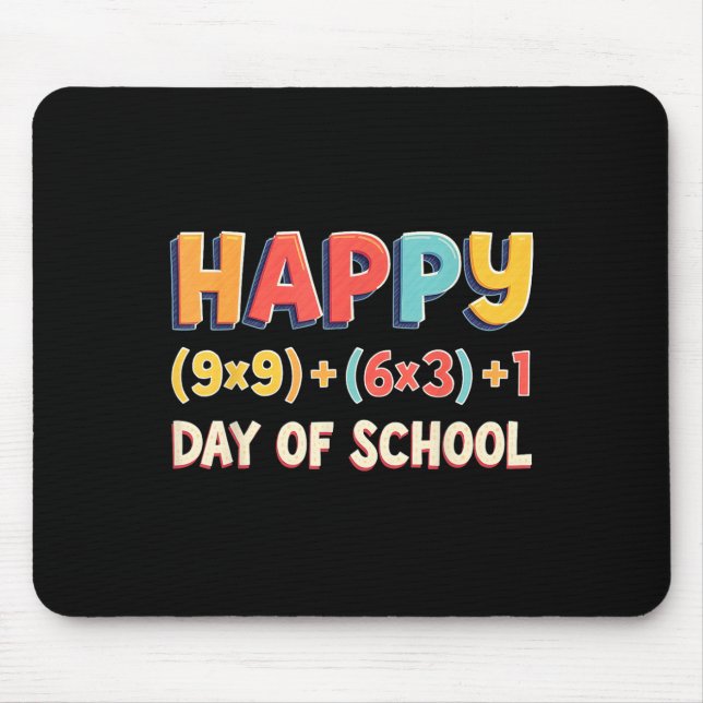 Mousepad Fórmula Matemática 100 Dias De Professores Meninas (Frente)