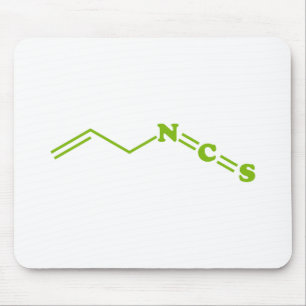 Mousepad Fórmula Molecular De Isotiocianato De Wasabi