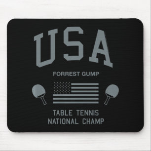 Mousepad Forrest Gump USA Mesa National Tênis
