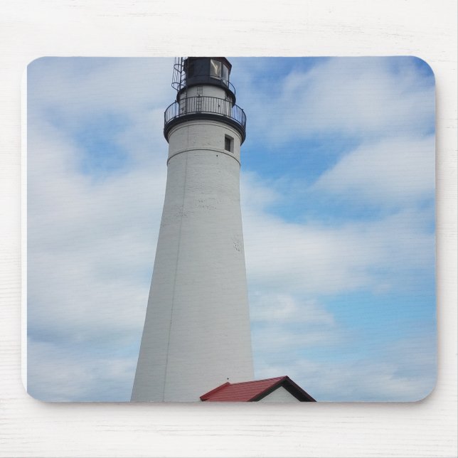 Mousepad Fort Gratiot Lighthouse em Michigan (Frente)