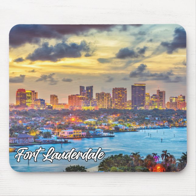 Mousepad Fort Lauderdale, Flórida, EUA (Frente)