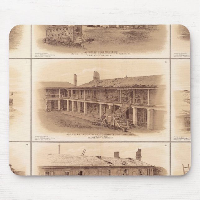 Mousepad Forte Sumter & Moultrie (Frente)