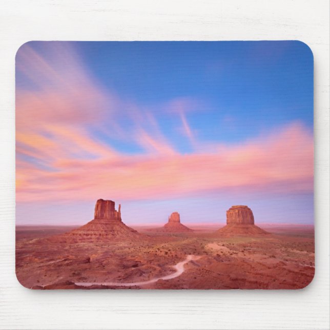 Mousepad Fortes ventos sobre o vale do deserto (Frente)