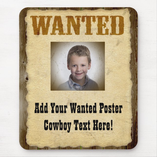 Mousepad Foto à antiga querida do poster (Frente)