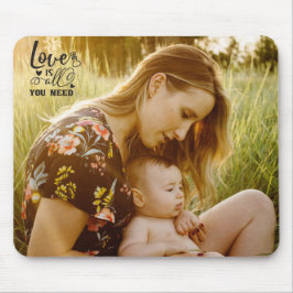 Mousepad Foto/Amor Personalizado Da Família É Tudo O Que Vo