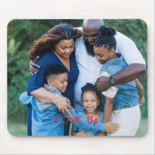 Mousepad Foto da família "AMOR-NOS" PERSONALIZE-A