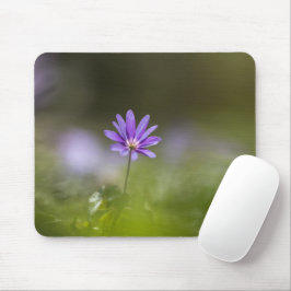 Mousepad Foto da Natureza da Flor Roxa