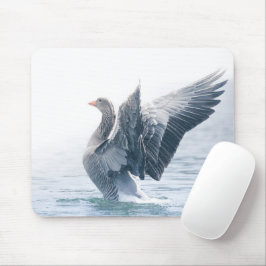 Mousepad Foto da natureza do ganso Greylag
