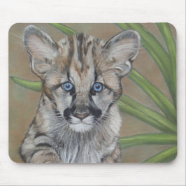 Mousepad foto da vida selvagem do gatinho