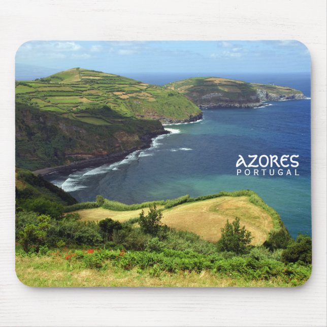 Mousepad Foto das ilhas Açores, Portugal (Frente)