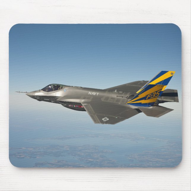 Mousepad Foto de Avião de Combate (Frente)