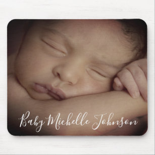 Mousepad foto de bebê recém-nascido fotométrico