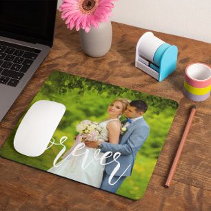 Mousepad Foto de casamento personalizado para sempre