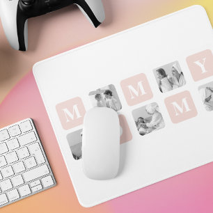 Mousepad Foto de Colagem de Tendy e Presente de Melhor Mamã