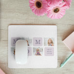 Mousepad Foto de Colagem Moderna Melhor Mãe, Presente Roxo<br><div class="desc">Foto de Colagem Moderna,  Melhor Mãe,  Presente Roxo. Melhor presente personalizado para Dia de as mães,  dia de mulher ou aniversário de mãe. Surpresa mãe com um presente que é tão incrível quanto ela.</div>