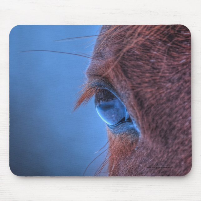 Mousepad Foto de Equino Chestnut Horse (Frente)