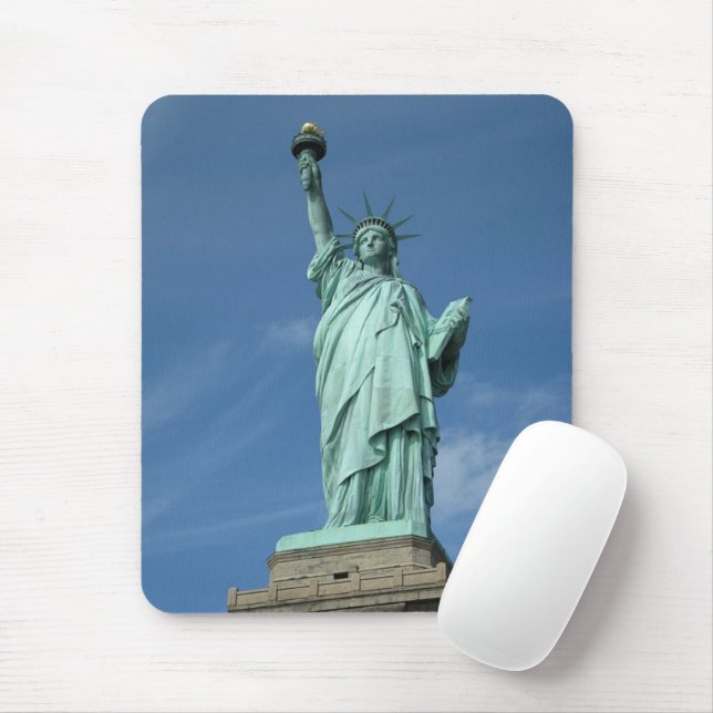 Mousepad Foto de estátua da liberdade (Com mouse)