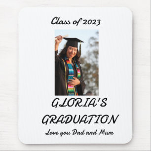 Mousepad Foto de Graduação Simples Personalizada