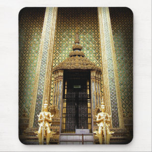 Mousepad Foto De Guardiões Do Palácio Do Ouro Tailândia