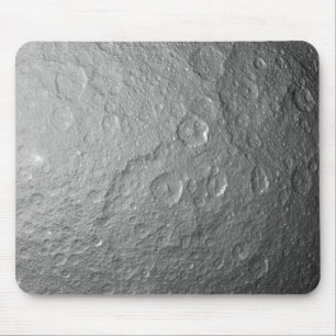 Mousepad Foto Detalhada da Lua Cheia Superfície Lunar em