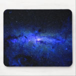 Mousepad Foto do espaço da galáxia da Via Láctea<br><div class="desc">Nossa galáxia home da Via Láctea com uma cor azul agradável cercada por milhões de estrelas brilhantes!</div>