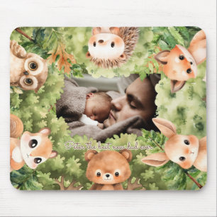 Mousepad Foto do novo Nascer do novo papai
