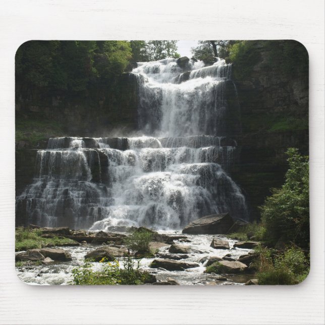 Mousepad Foto em cascata em uma (Frente)