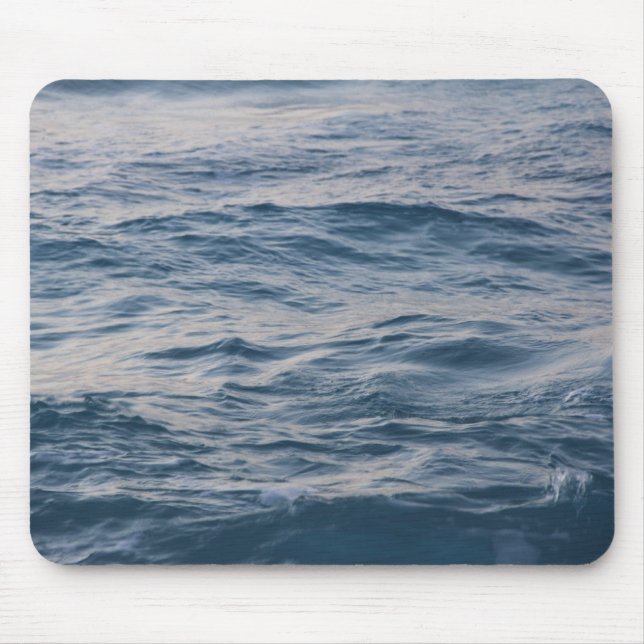 Mousepad Foto em Close-Up de Ondulação da Água do Mar (Frente)