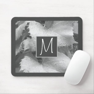 Mousepad Foto em preto e branco de fita deixa Cinza inicial