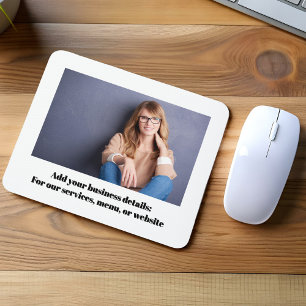 Mousepad Foto Empresarial Computador Simples Personalizado