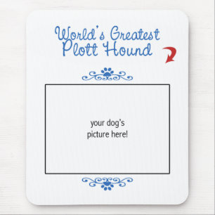 Mousepad Foto feita sob encomenda! Cão de Plott dos mundos
