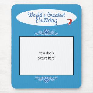 Mousepad Foto feita sob encomenda! O grande buldogue dos