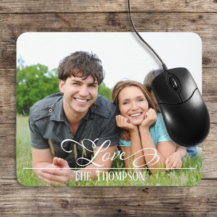 Mousepad Foto legante de Na moda da família de amor person