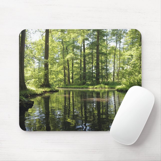 Mousepad Foto Moderna da Natureza Personalizada (Com mouse)