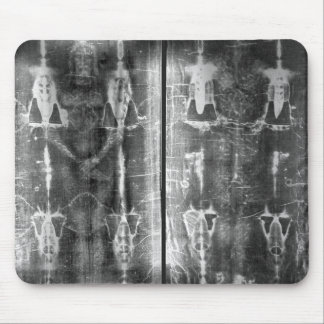 Mousepad Foto Negativa do Sudário de Turim Crucificação