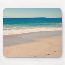 Foto Personalizada Da Praia De Teal Turquoise Cêni