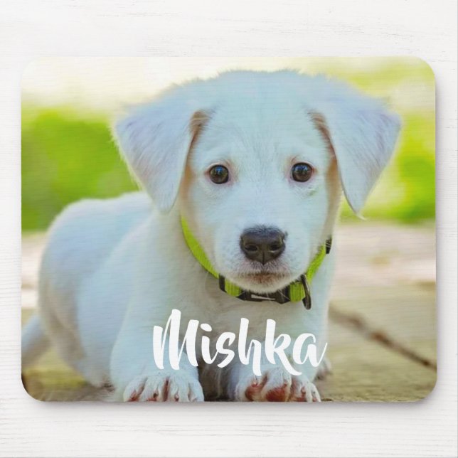 Mousepad Foto personalizada de animal de estimação (Frente)