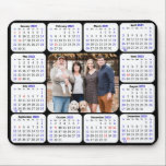 Mousepad Foto personalizada do calendário 2023 Simples<br><div class="desc">Placa de Mouse Simples Moderno da Família Personalizada do Calendário 2023.</div>