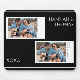 Mousepad Foto personalizada do Dia de os namorados mínimo p