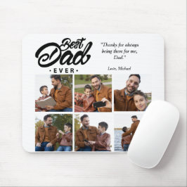 Mousepad Foto personalizada do melhor Pai nunca