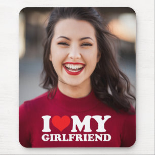 Mousepad Foto personalizada que amo meu Namorada