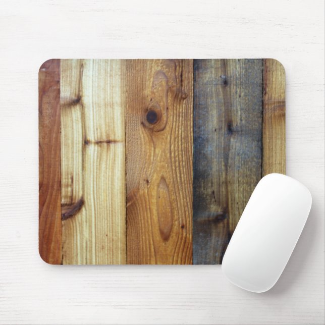 Mousepad Foto Rustic Wood Sided (Com mouse)