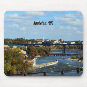 Mousepad fotografia da paisagem de Appleton, Wisconsin