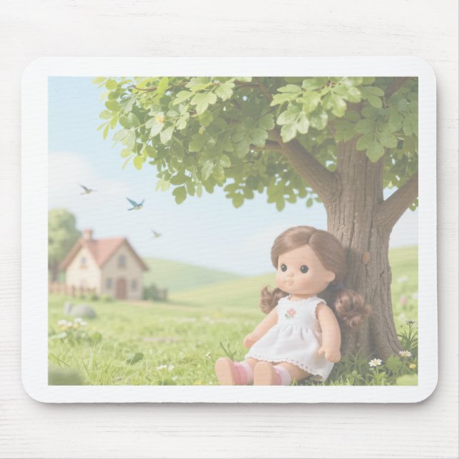 Mousepad Fotografia de Boneca (Frente)