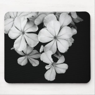 Mousepad Fotografia de Flores em Preto e Branco