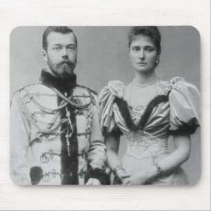 Mousepad Fotografia do retrato do Tsar Nicholas II