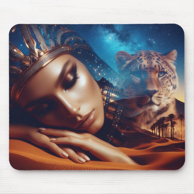 Mousepad Fotografia Mística do Guardião do Deserto  (Frente)